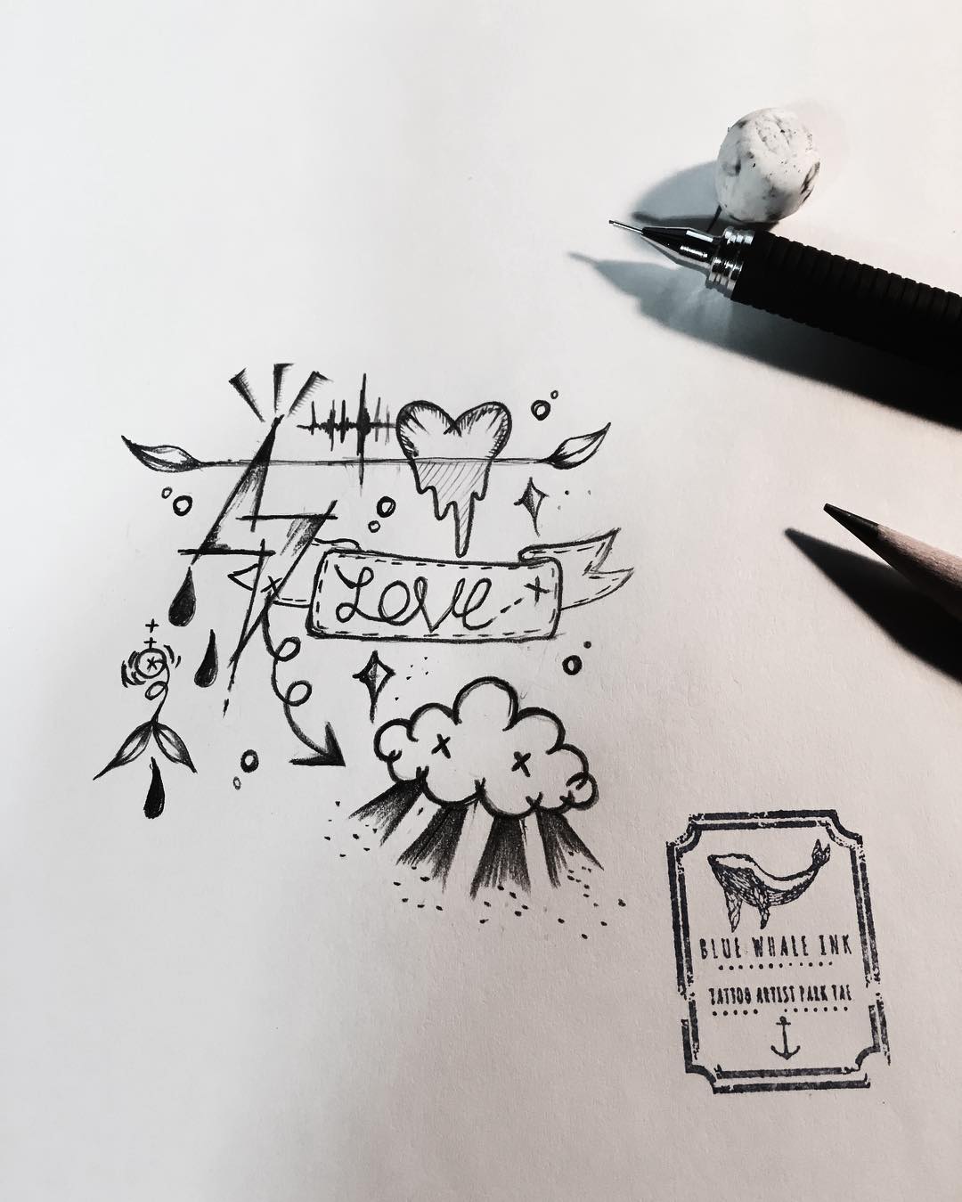 1080x1349 Today's Emotion Free Drawing Tattoo Design, Tattoo Idea