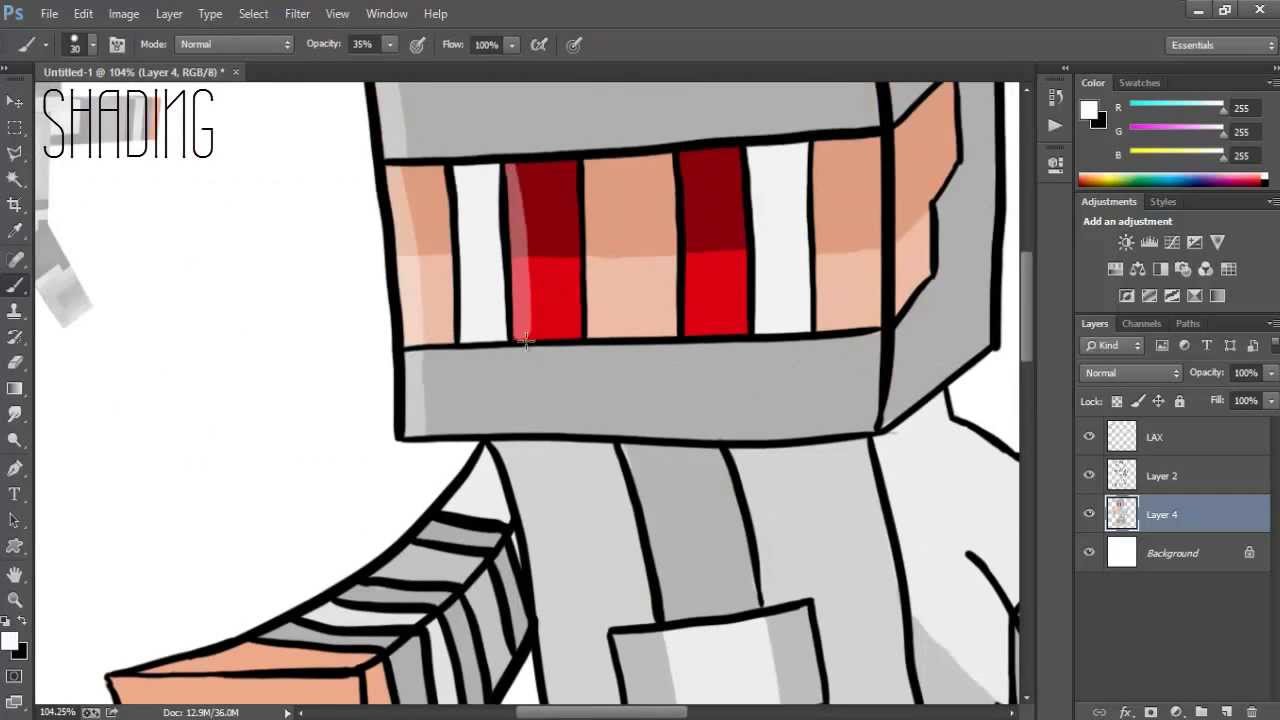 1280x720 Minecraft Avatar Drawings (Free) ~ Laxboy