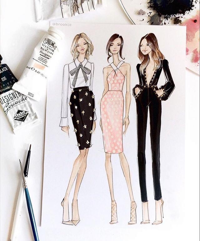 640x773 Fashion Design, Drawing And Illustration Free Lessons