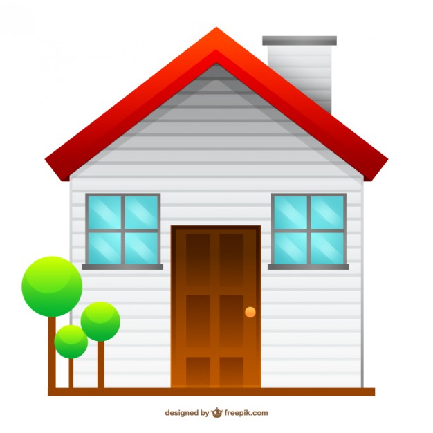 626x626 Isolated House Drawing Vector Free Download