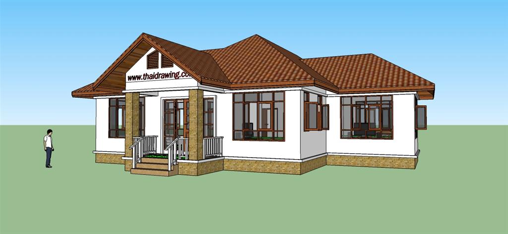 1024x472 Thai Drawing House Plans Free House Plans