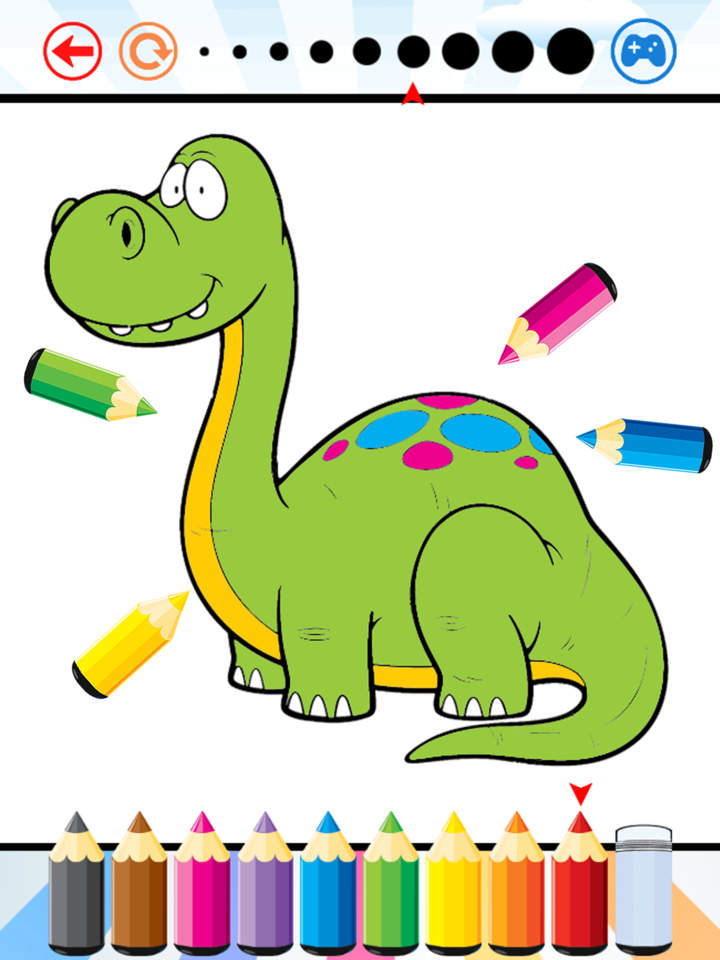 720x960 Dinosaur Dragon Coloring Book