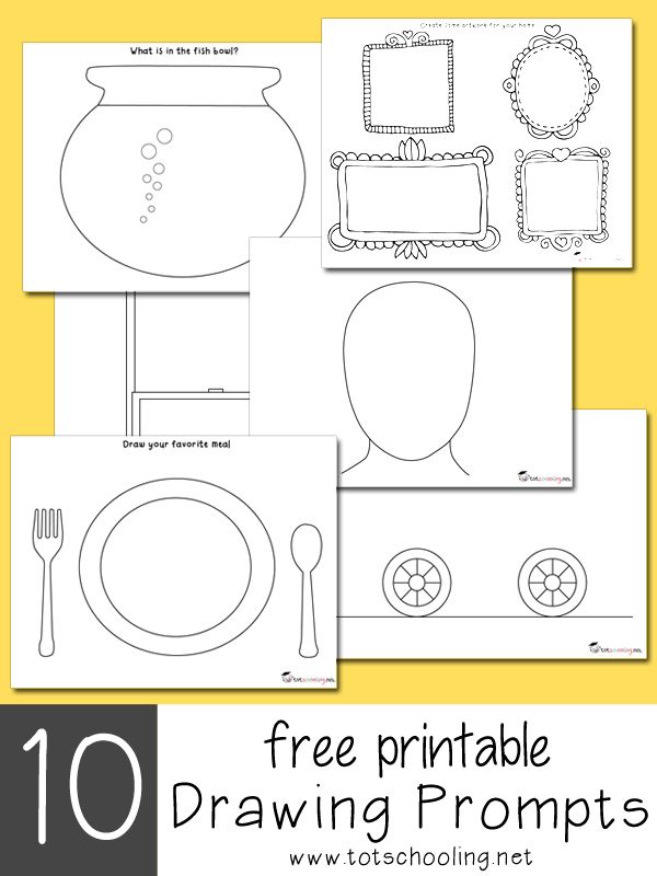 600x800 10 Creative Art Activities Prompts, Free Printable And Free