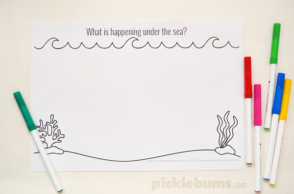 600x397 Sea Drawing Prompts