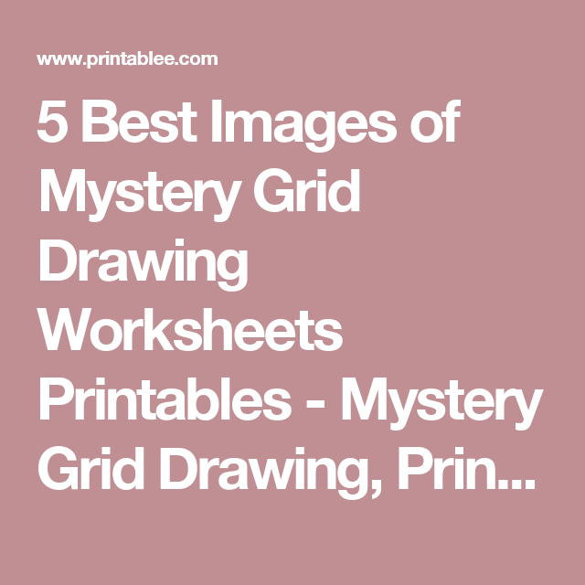 640x640 5 Best Images Of Mystery Grid Drawing Worksheets Printables