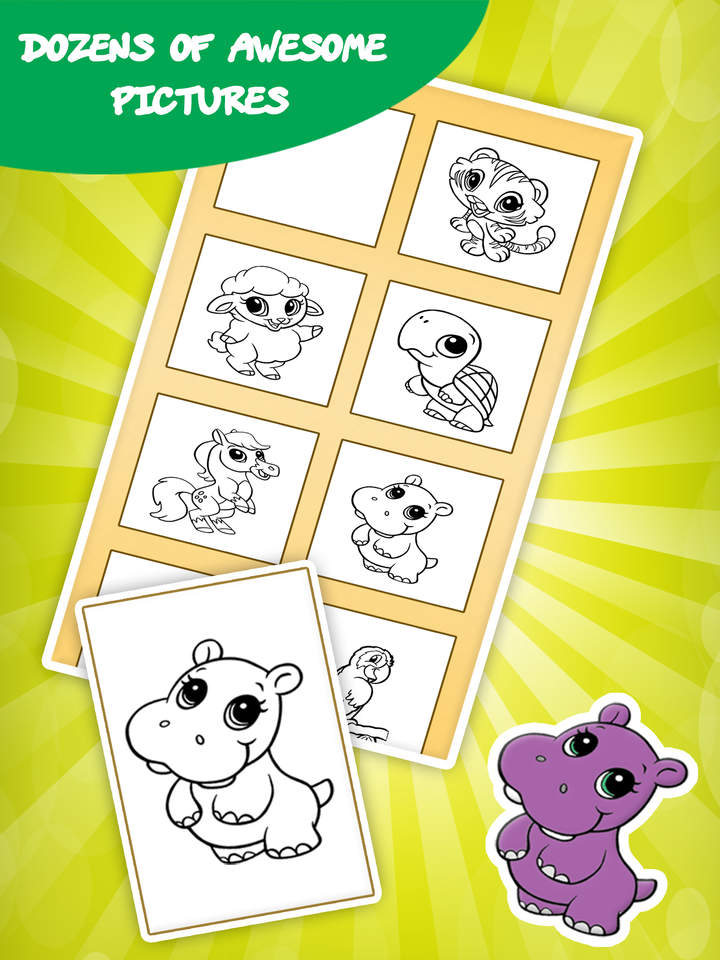 720x960 Animals Coloring Book Games For Kids