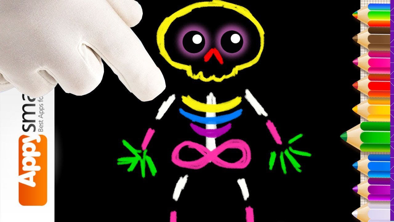 1280x720 Drawing For Kids And Toddlers. Learning Games Free (Halloween