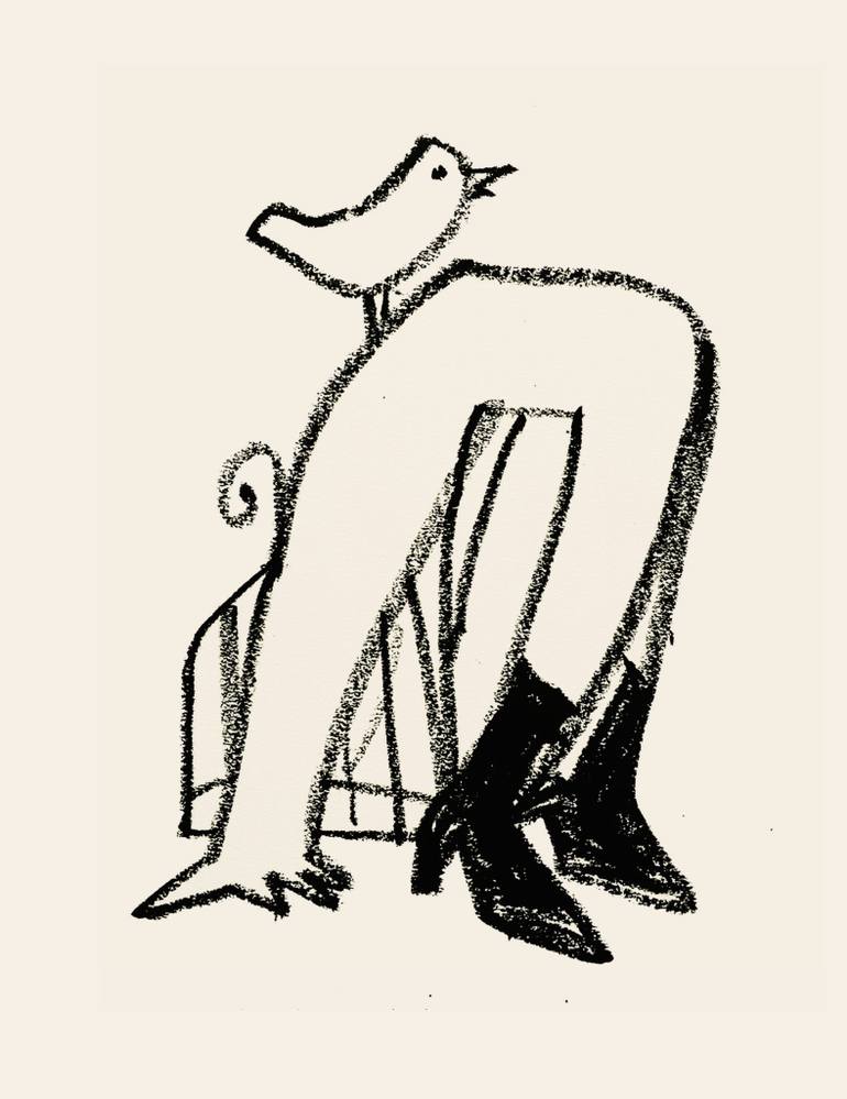 770x999 Saatchi Art Freedom Hides Drawing By Amy Malcolm