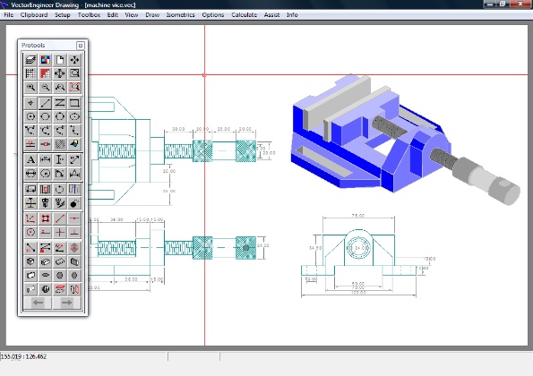 595x420 Vectorengineer Is A Complete Low Cost Technical Drawing And Multi