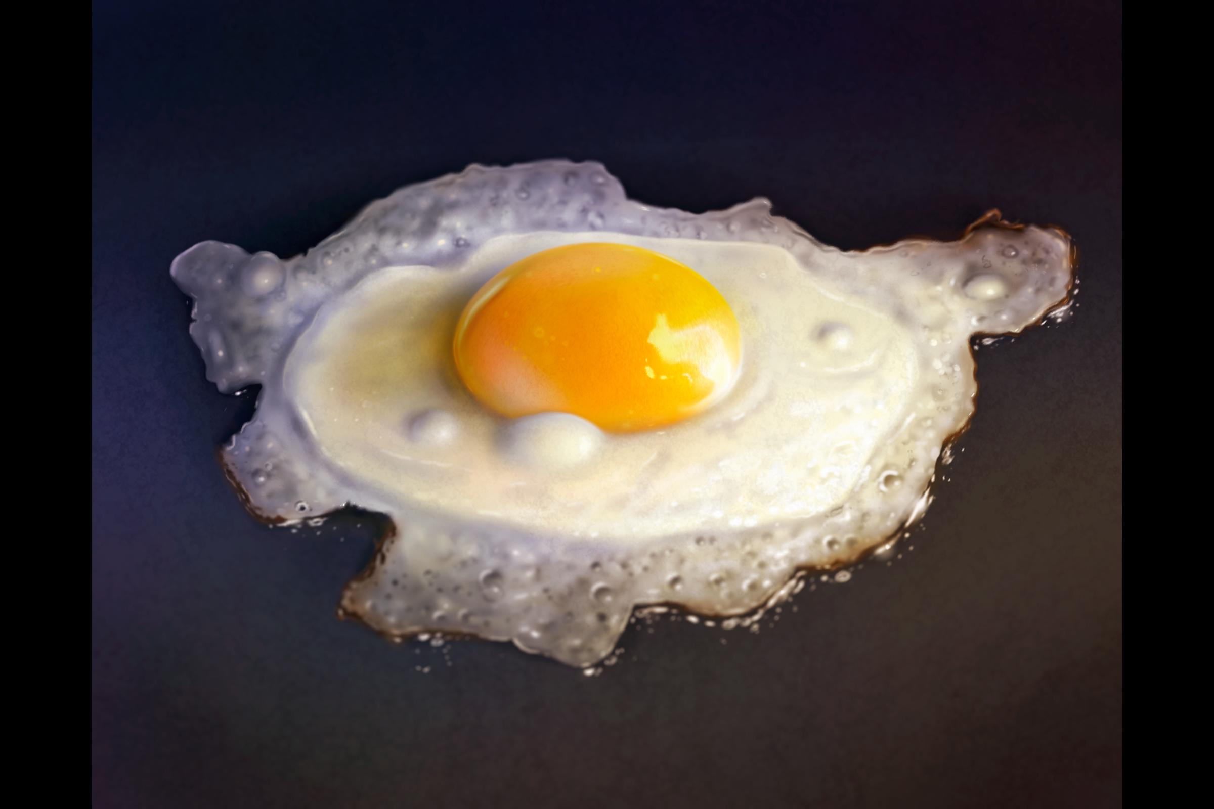 2400x1600 How To Draw A Fried Egg
