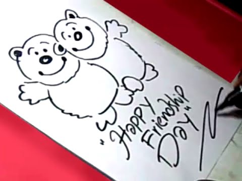 480x360 Happy Friendship Day Greeting For Kids