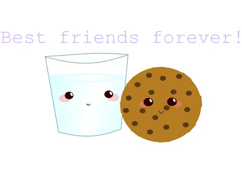 480x360 Milk And Cookies Friendship Drawing! (Drawing With Unicorn Ep.4