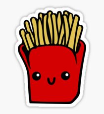 210x230 Kawaii Fries Drawing Stickers Redbubble