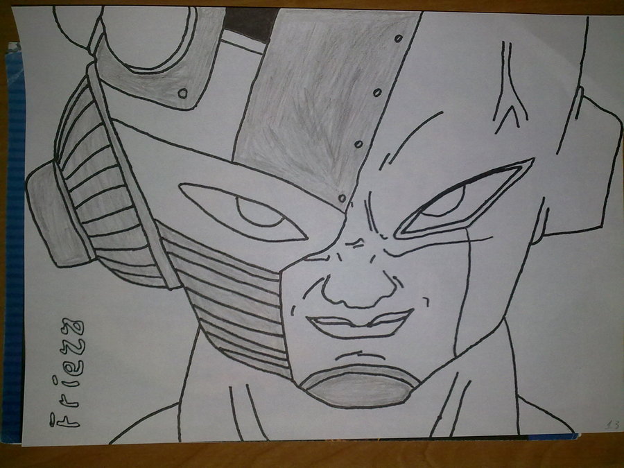 900x675 Frieza Drawing By Superkillzone94