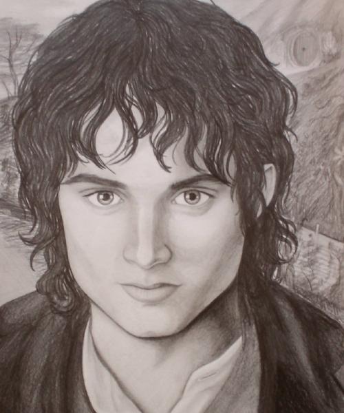 500x600 Council Of Elrond Lotr News Amp Information Frodo Drawing By