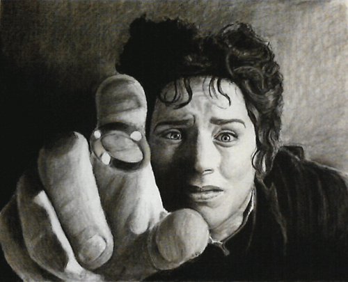 500x405 Elijah Wood (Frodo) By Alexmik