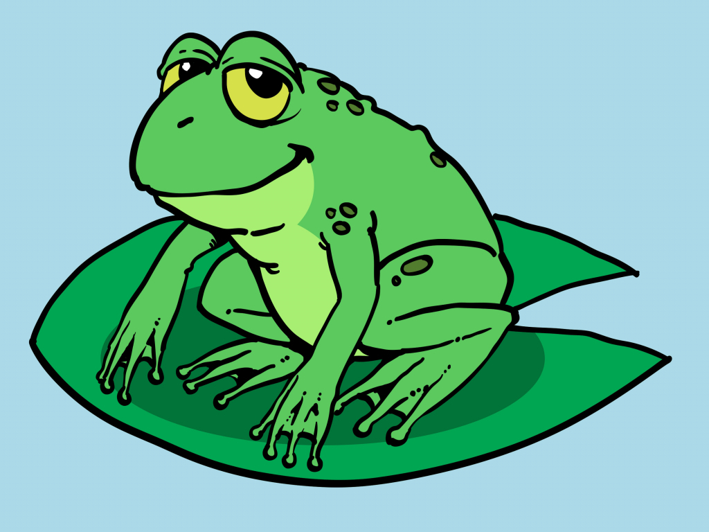 1024x768 Cartoon Frog Drawing Simple Drawing Of Frog How To Draw