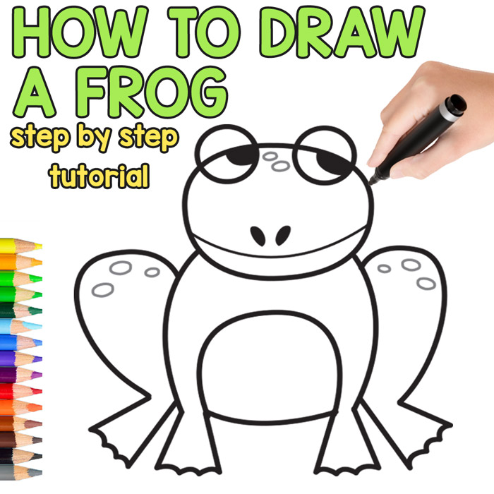 700x700 How To Draw A Frog