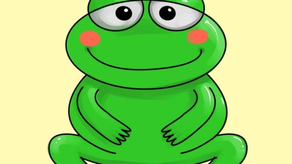 570x320 Simple Frog Drawing How To Draw A Frog For Kids Youtube
