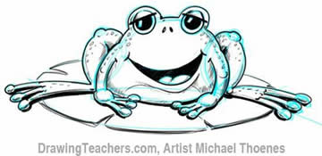 360x175 How To Draw A Cartoon Frog