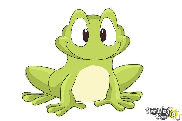 600x400 How To Draw A Frog Step By Step