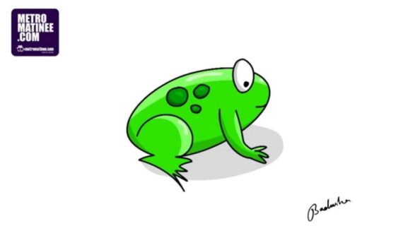 570x320 Simple Frog Drawing How To Draw A Frog For Kids Youtube