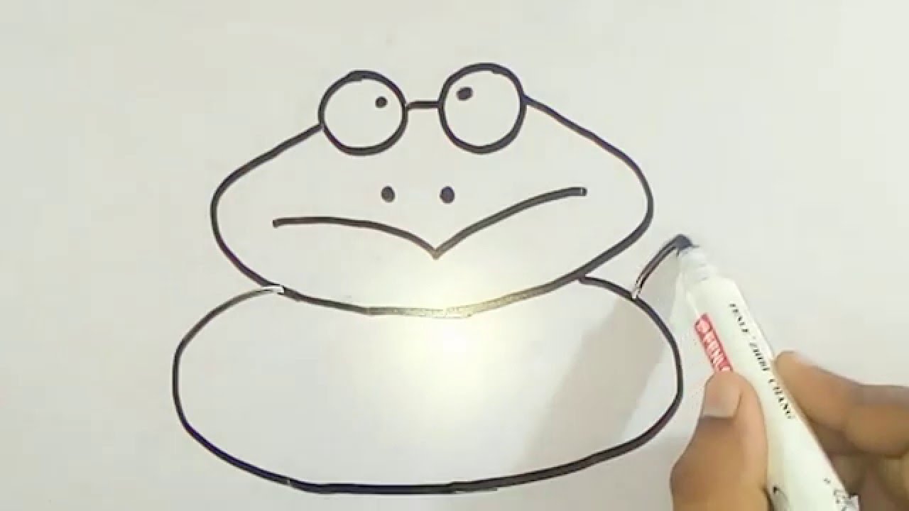 1280x720 Online Drawing For Kids How To Draw A Frog