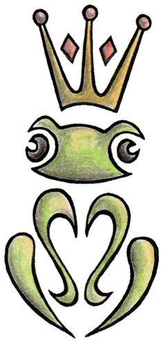 236x494 Frog Prince Tattoo