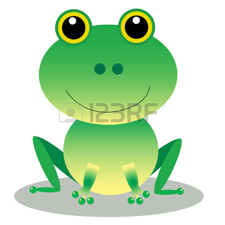 450x450 Frogs, Cartoon, Green, Cute, Drawing, Clipart Stock Photo, Picture