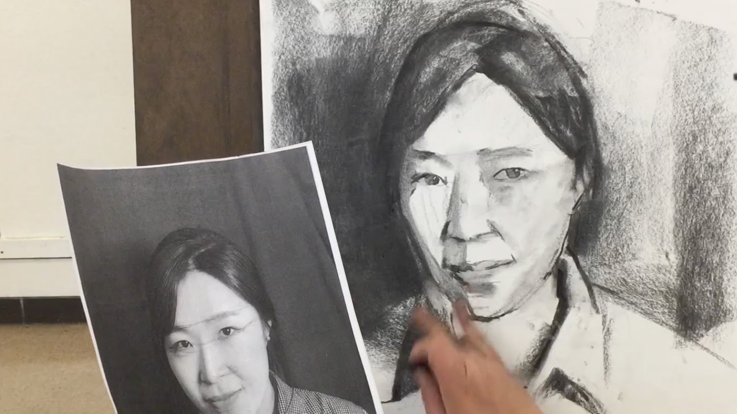 1446x813 How To Draw A Portrait From Photo