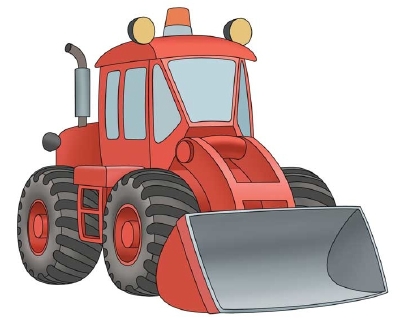 400x324 How To Draw Front Loaders In 9 Steps Howstuffworks