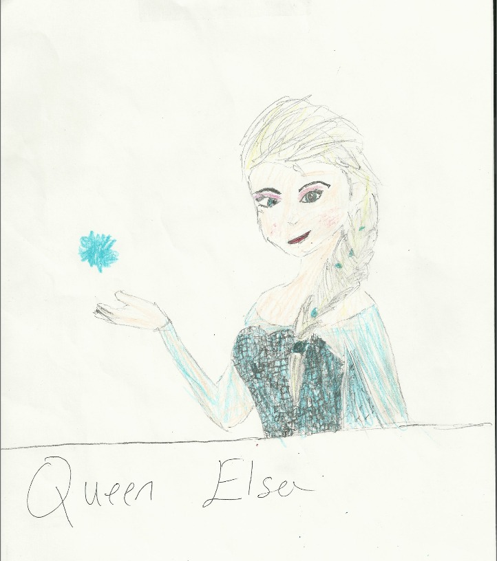 722x816 Frozen Elsa Drawing By Orange Apple Gal