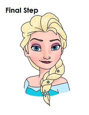300x388 How To Draw Elsa From Frozen Elsa, Drawings And Disney Drawings