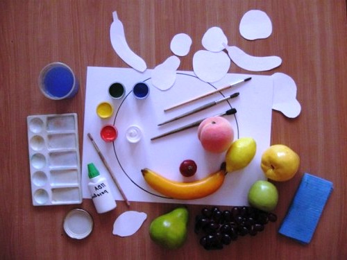 500x375 Drawing Fruit Basket Step By Step Crafts For Kids