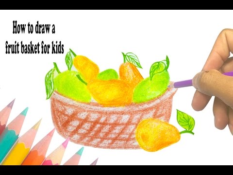 Fruit Basket Drawing Step By Step at GetDrawings | Free download