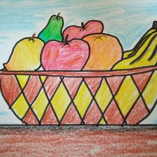 225x225 How To Draw A Basket Of Fruit 8 Steps (With Pictures)
