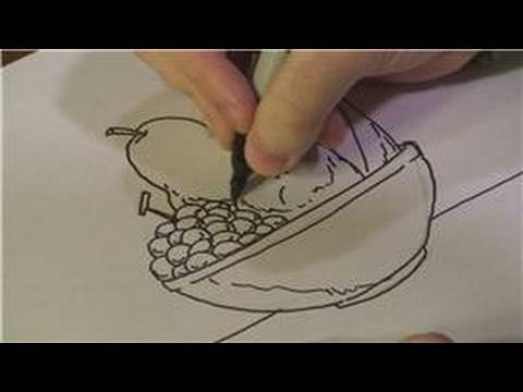 480x360 Drawing Lessons How To Draw A Fruit Bowl