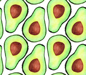 300x263 Exotic Fruits Drawings Fine Art America