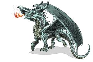 300x200 How To Draw A Dragon Body