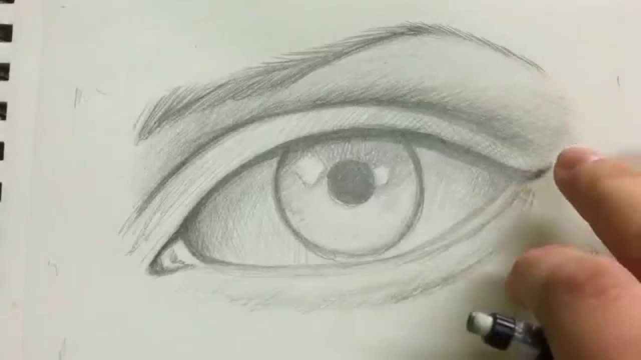 1280x720 How To Draw The Realistic Eye
