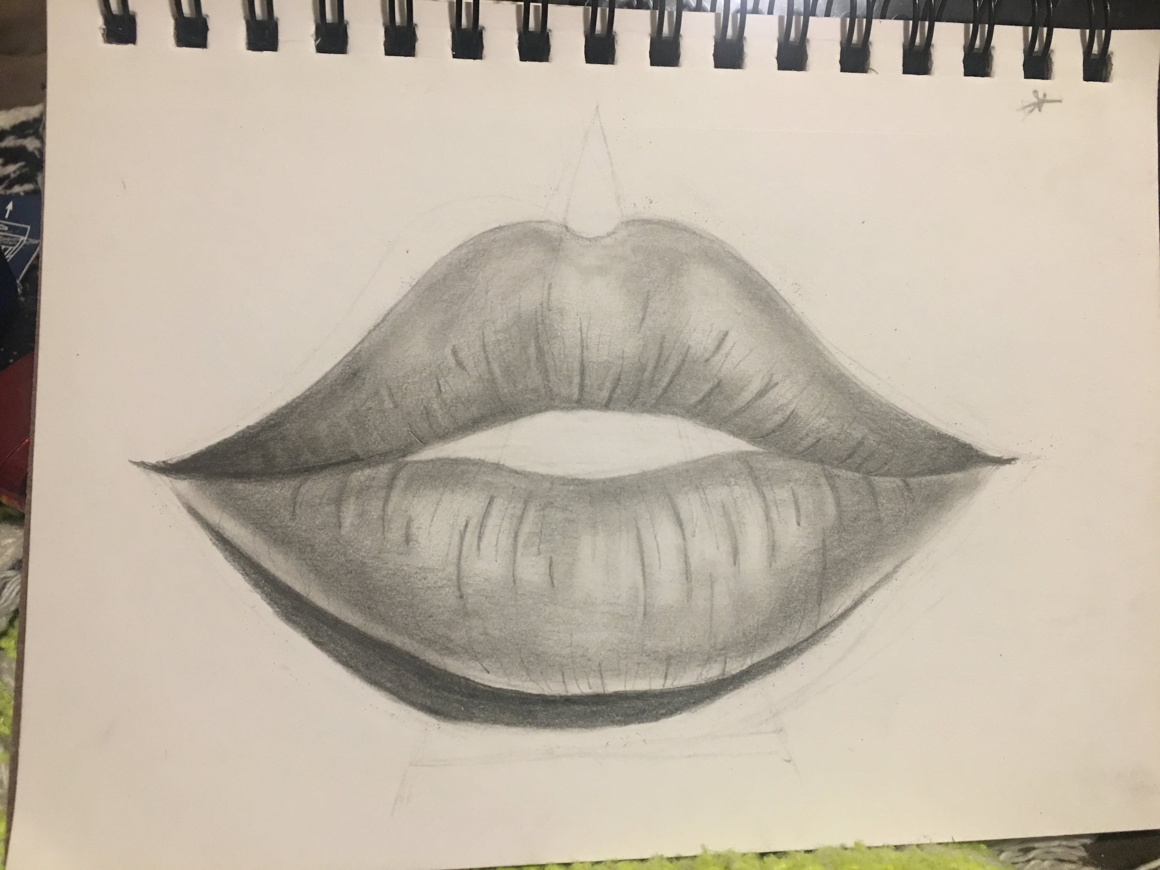 Full Lips Drawing at GetDrawings | Free download