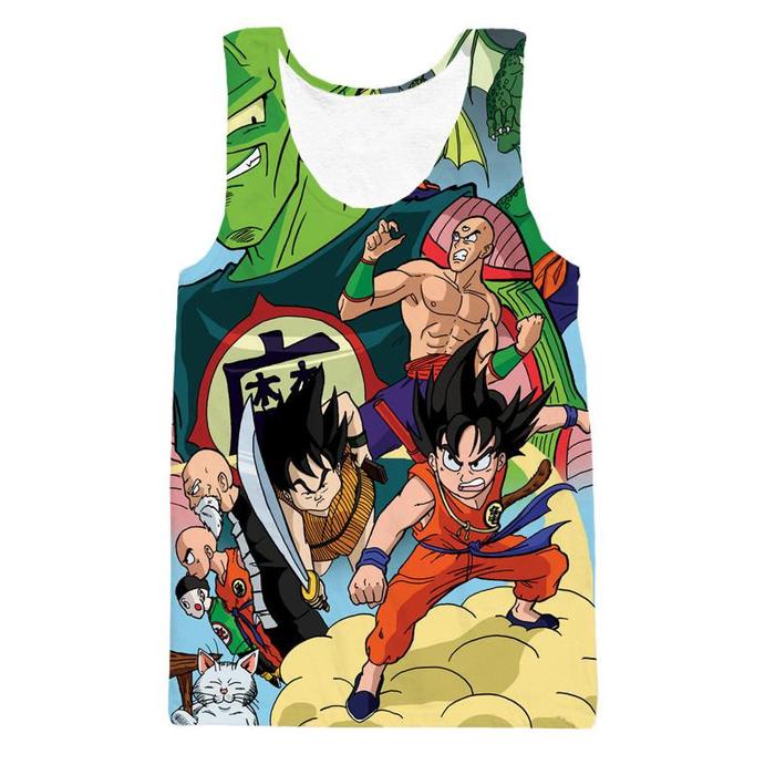 700x700 Dragon Ball Goku Kid Yajirobe Tenshinhan Funny Drawing Streetwear