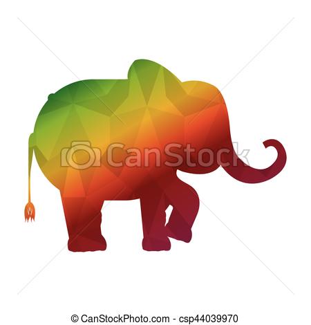 450x470 Funny Elephant Circus Icon Vector Illustration Design Vectors