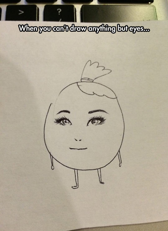 540x743 Eye Think The Eyes Look Perfect, Though