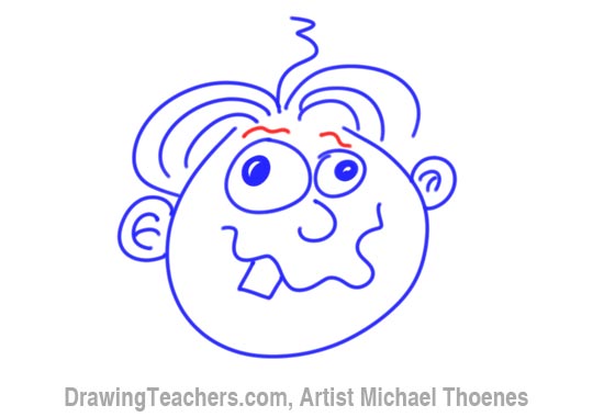 550x380 How To Draw A Funny Face Goof