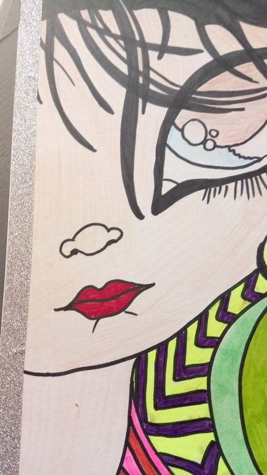 540x960 Funny Face Drawing