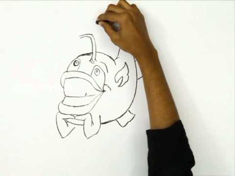 480x360 How To Draw Funny Fish