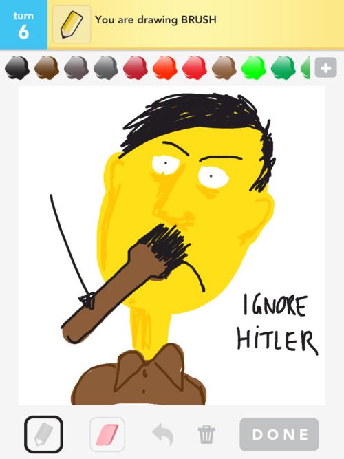 500x667 Lol This Person Draws Hitler In All His Draw Something's But