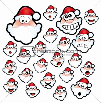 331x340 Image 2197265 Santa Claus Expressions From Crestock Stock Photos