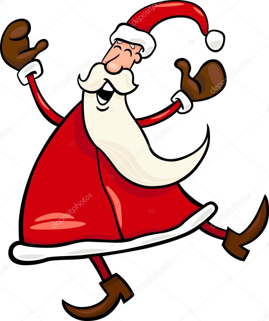 856x1023 Santa Claus Cartoon Illustration Stock Vector Izakowski